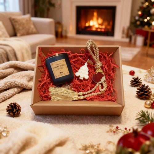 Οικονομικό δώρο για τα Χριστούγεννα με χειροποίητο αρωματικό κερί και γούρι 2026