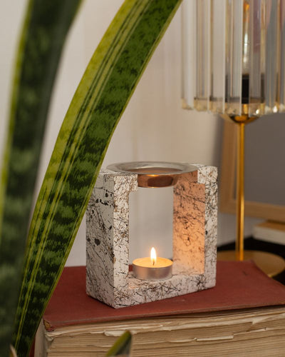 Καυστήρας - Αρωματιστής ρεσώ απο Πορσελάνη