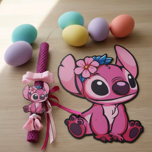 Χειροποίητη Λαμπάδα Angel