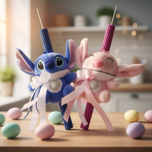 Πασχαλινή Λαμπάδα Stitch or Angel