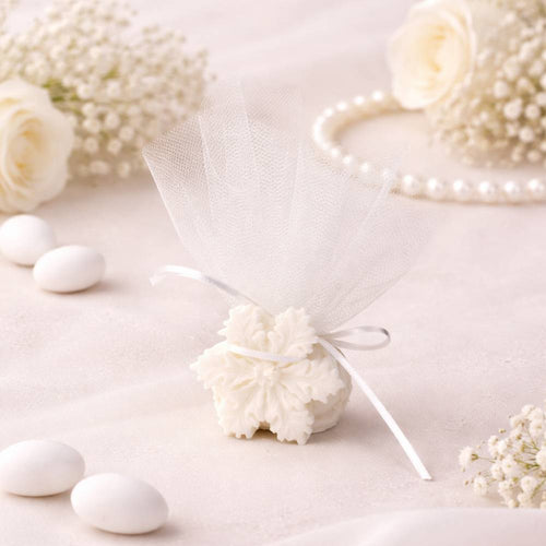 Αρωματική Μπομπονιέρα Γάμου Νιφάδα Χιονιού